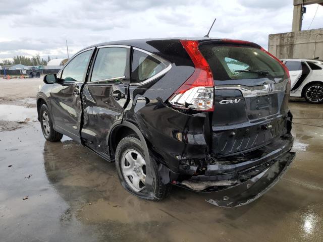 2HKRM3H32GH515249 - 2016 HONDA CR-V LX BLACK photo 2