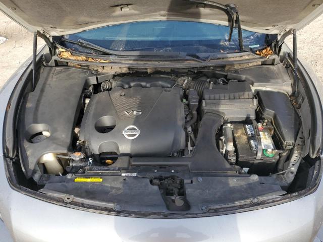 1N4AA51E89C804525 - 2009 NISSAN MAXIMA S SILVER photo 11