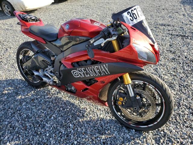 JYARJ12E27A019605 - 2007 YAMAHA YZFR6 L RED photo 1