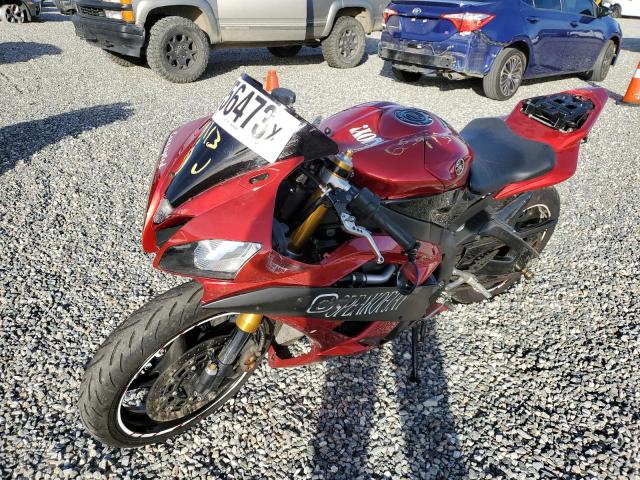 JYARJ12E27A019605 - 2007 YAMAHA YZFR6 L RED photo 2