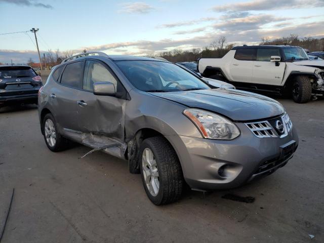 JN8AS5MV6CW715047 - 2012 NISSAN ROGUE S GRAY photo 4