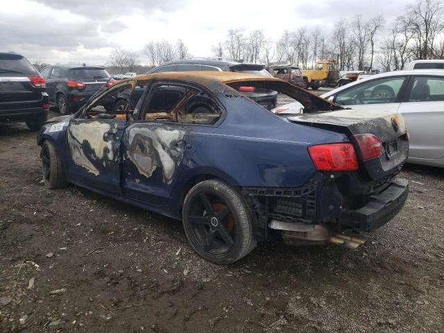 3VW2K7AJ7EM424232 - 2014 VOLKSWAGEN JETTA BASE 蓝色 照片 2