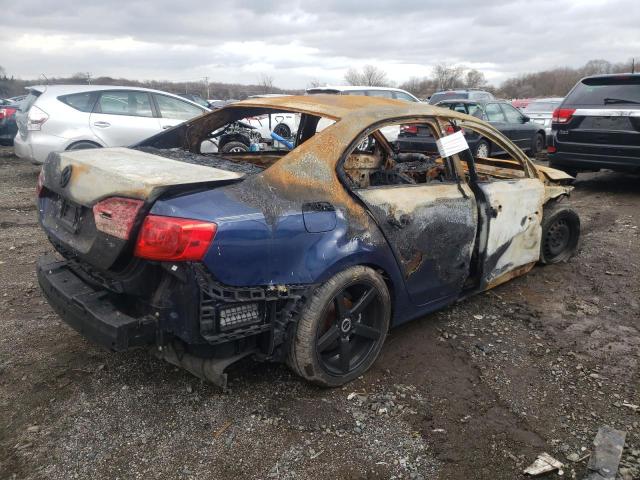 3VW2K7AJ7EM424232 - 2014 VOLKSWAGEN JETTA BASE 蓝色 照片 3