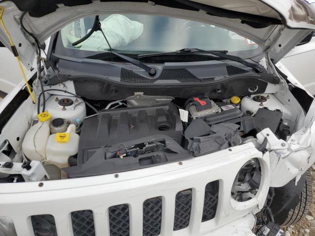 1C4NJRFB5HD194996 - 2017 JEEP PATRIOT LATITUDE WHITE photo 11