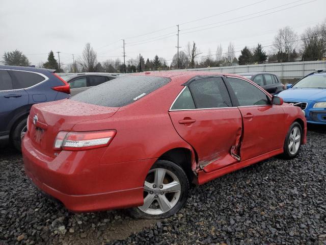 4T1BF3EK5AU519974 - 2010 TOYOTA CAMRY BASE RED photo 3