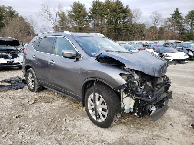 KNMAT2MV8HP521807 - 2017 NISSAN ROGUE S GRAY photo 4