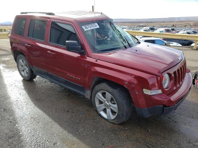 1C4NJPBA0HD136585 - 2017 JEEP PATRIOT SPORT RED photo 4