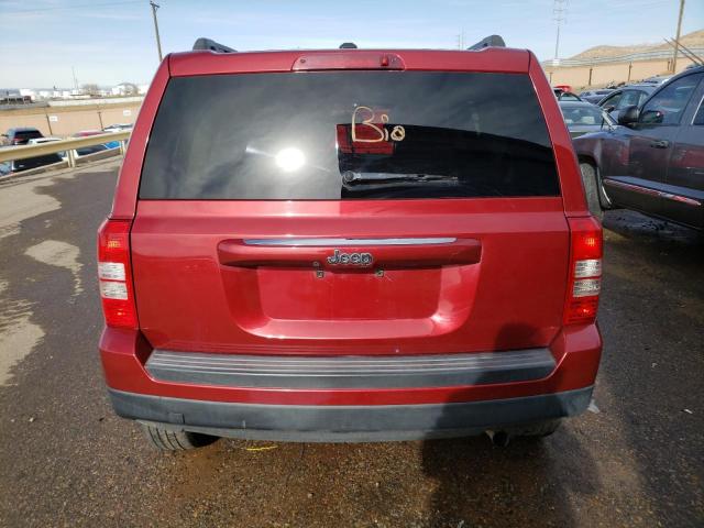 1C4NJPBA0HD136585 - 2017 JEEP PATRIOT SPORT RED photo 6