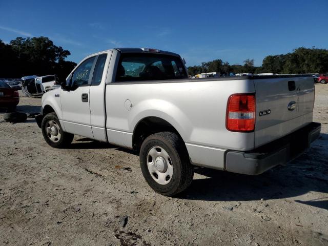 1FTRF12258KE85214 - 2008 FORD F150 SILVER photo 2