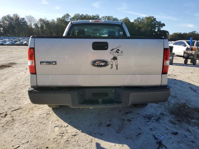 1FTRF12258KE85214 - 2008 FORD F150 SILVER photo 6