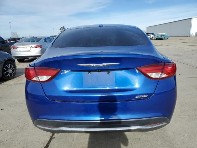 1C3CCCAB7FN732857 - 2015 CHRYSLER 200 LIMITED BLUE photo 6