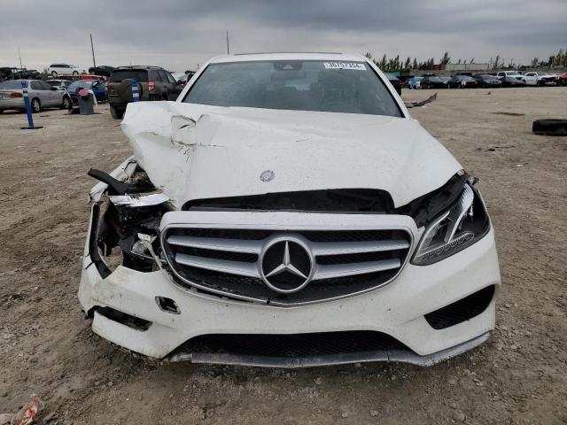 WDDHF5KB9EA862525 - 2014 MERCEDES-BENZ E 350 WHITE photo 5