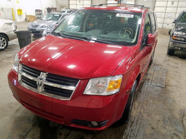 2D8HN54P18R125536 - 2008 DODGE GRAND CARAVAN SXT  photo 2