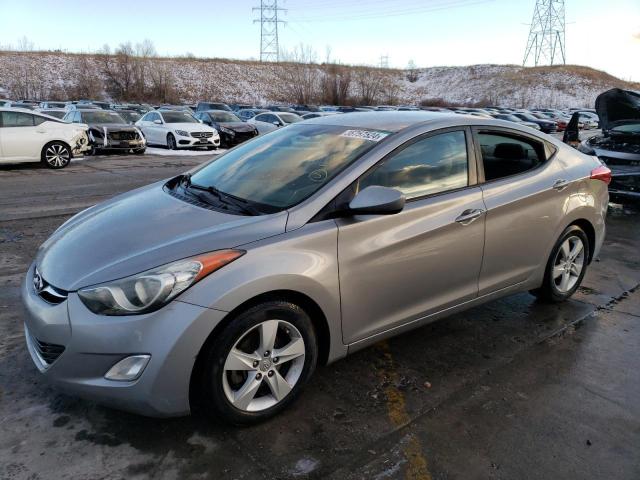 KMHDH4AE8DU800731 - 2013 HYUNDAI ELANTRA GLS GRAY photo 1