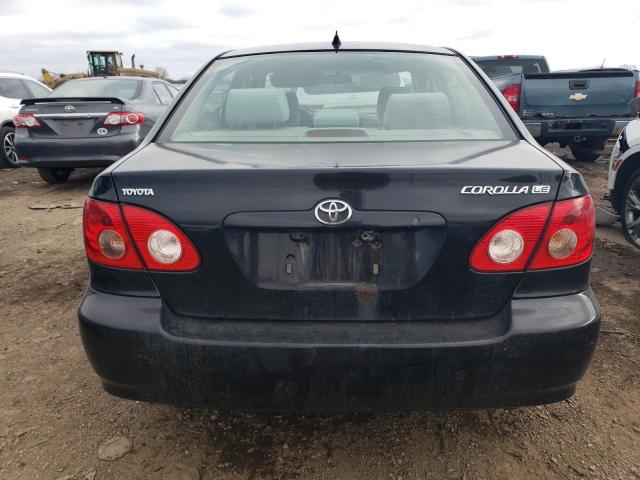 JTDBR32E470120628 - 2007 TOYOTA COROLLA CE BLACK photo 6