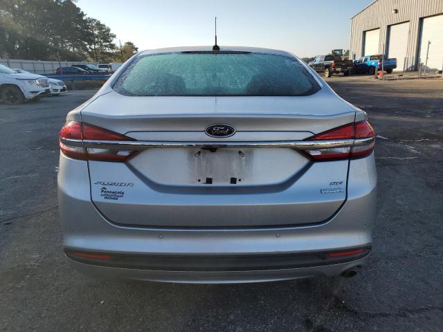 3FA6P0HD9HR272027 - 2017 FORD FUSION SE SILVER photo 6