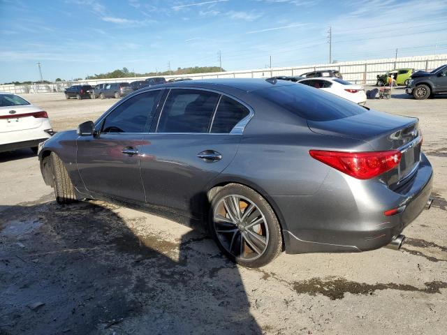 JN1BV7AP4FM348869 - 2015 INFINITI Q50 BASE SILVER photo 2