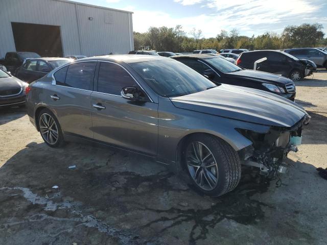 JN1BV7AP4FM348869 - 2015 INFINITI Q50 BASE SILVER photo 4