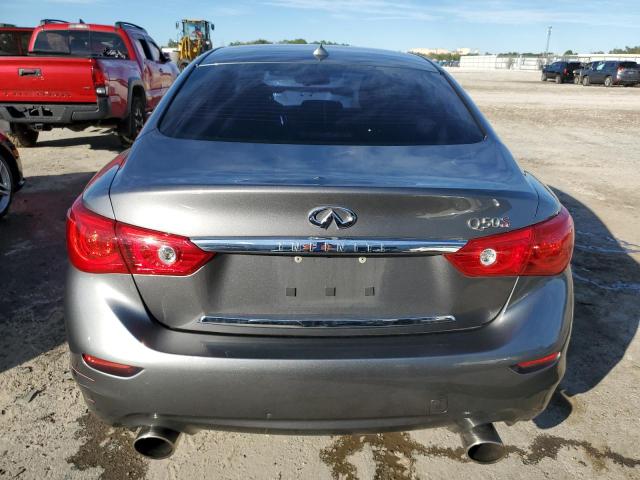 JN1BV7AP4FM348869 - 2015 INFINITI Q50 BASE SILVER photo 6