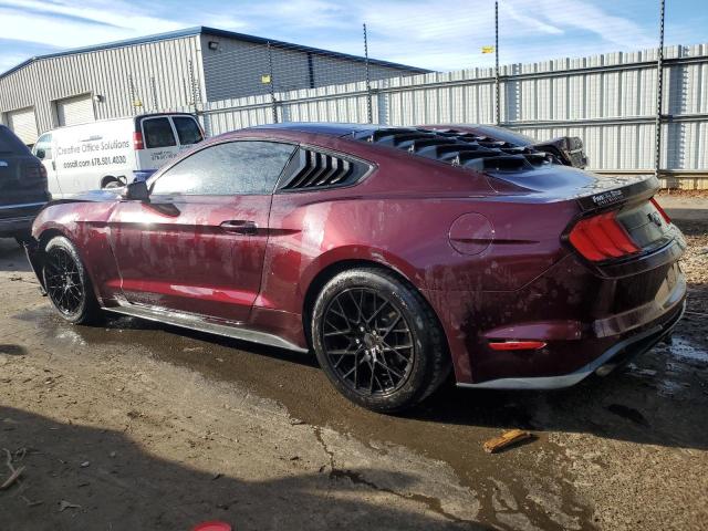 1FA6P8TH6J5106372 - 2018 FORD MUSTANG PURPLE photo 2