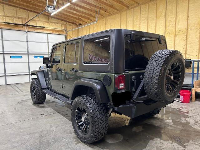 1J4GA59137L159361 - 2007 JEEP WRANGLER SAHARA GREEN photo 3