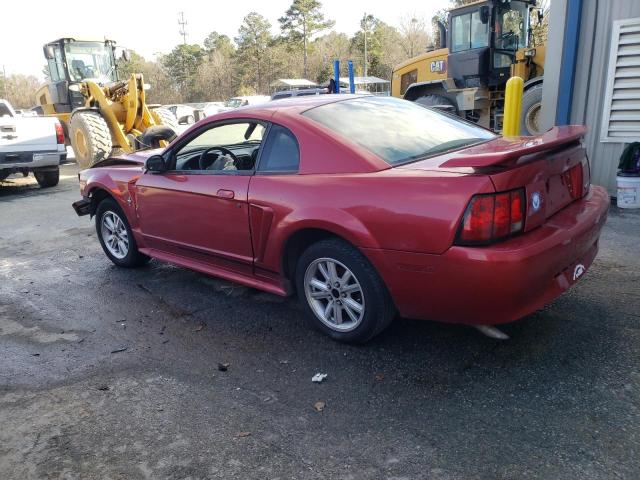 1FAFP40431F106057 - 2001 FORD MUSTANG RED photo 2