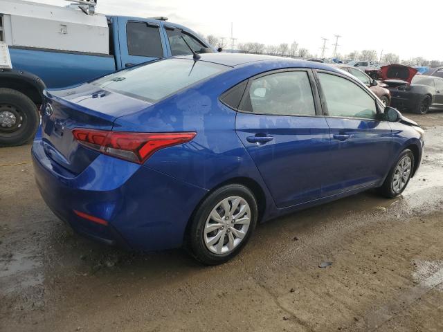 3KPC24A62LE099112 - 2020 HYUNDAI ACCENT SE BLUE photo 3