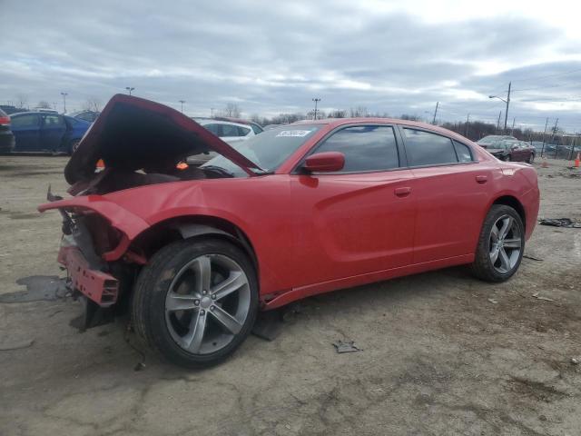 2C3CDXHG8FH731876 - 2015 DODGE CHARGER SXT RED photo 1