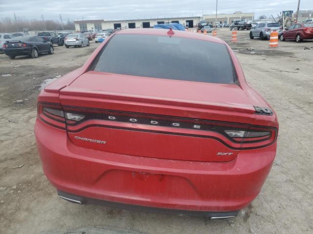 2C3CDXHG8FH731876 - 2015 DODGE CHARGER SXT RED photo 6