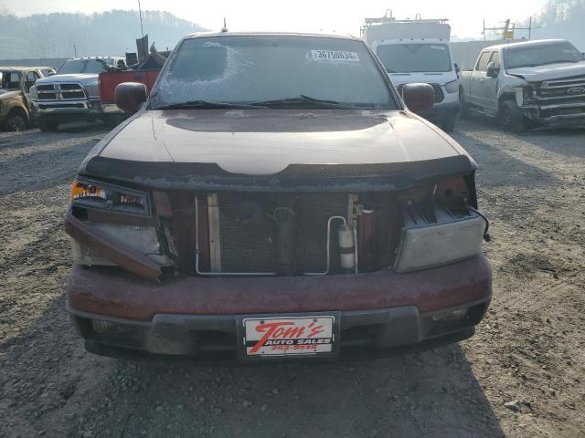 1GCCS13E498155993 - 2009 CHEVROLET COLORADO BURGUNDY photo 5