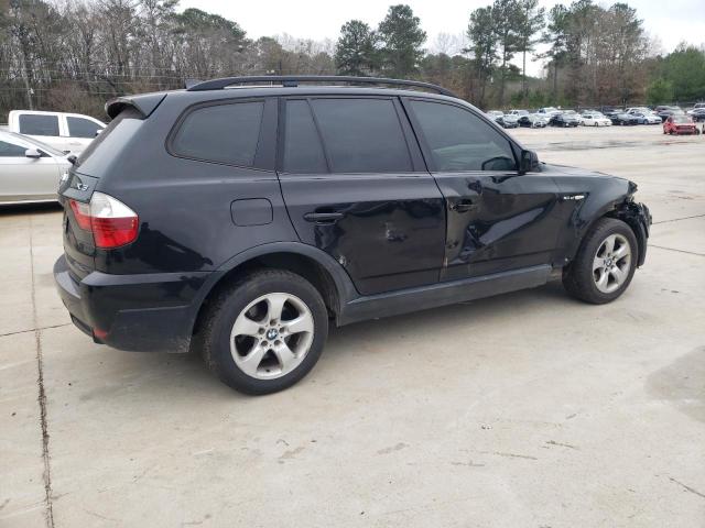 WBXPC93437WF11787 - 2007 BMW X3 3.0SI BLACK photo 3