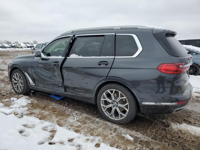 5UXCW2C0XL9B60150 - 2020 BMW X7 XDRIVE40I GRAY photo 2