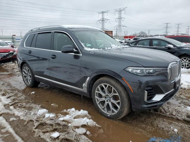 5UXCW2C0XL9B60150 - 2020 BMW X7 XDRIVE40I GRAY photo 4