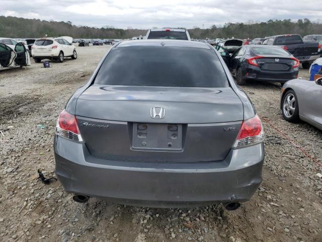 1HGCP3F83AA000627 - 2010 HONDA ACCORD EXL GRAY photo 6