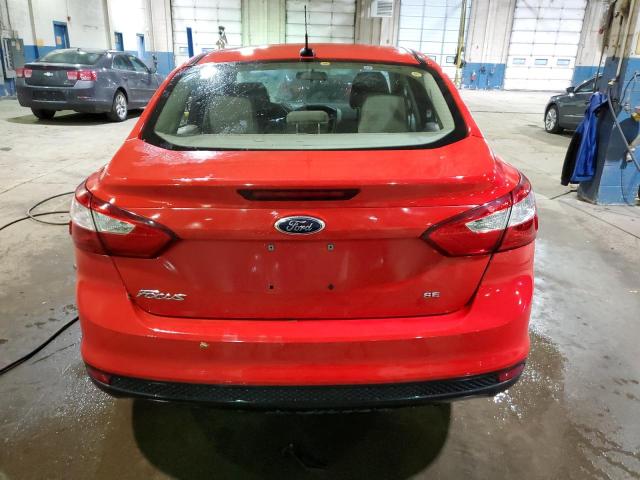 1FAHP3F27CL405967 - 2012 FORD FOCUS SE RED photo 6