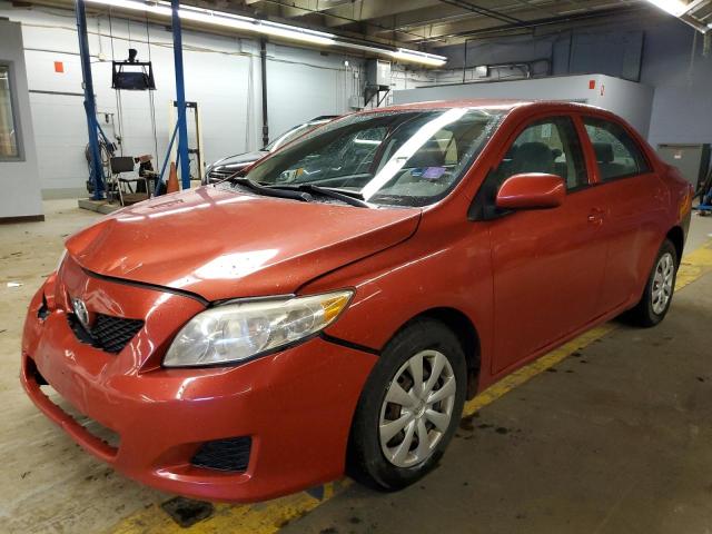 1NXBU4EE9AZ363718 - 2010 TOYOTA COROLLA BASE 红色 照片 1