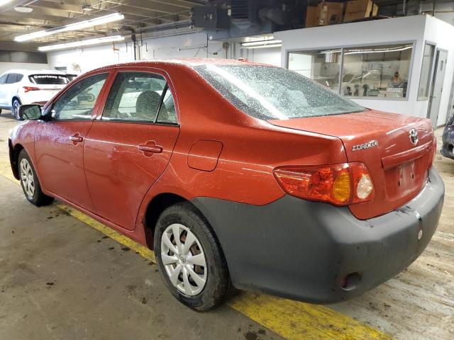 1NXBU4EE9AZ363718 - 2010 TOYOTA COROLLA BASE 红色 照片 2