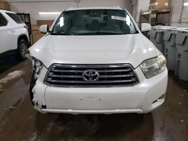 JTEES42A092150619 - 2009 TOYOTA HIGHLANDER LIMITED WHITE photo 5