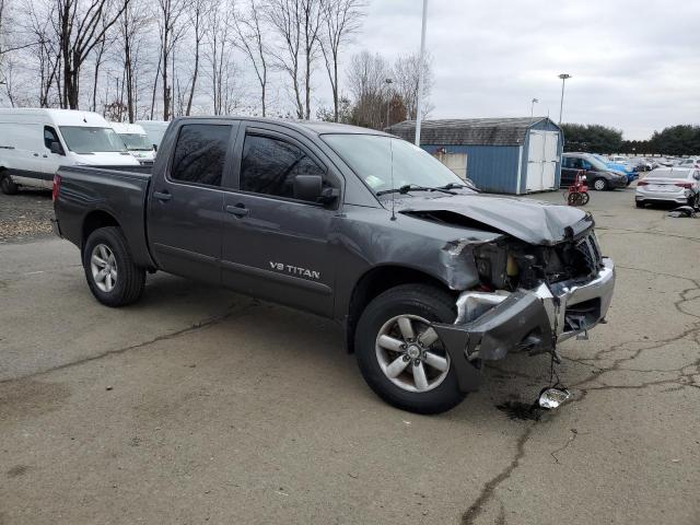 1N6AA07C39N308648 - 2009 NISSAN TITAN XE GRAY photo 4