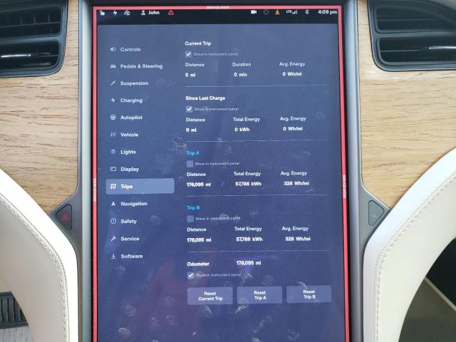 5YJSA1E27JF264244 - 2018 TESLA MODEL S 黑色 照片 9