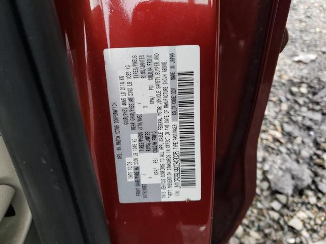 JM1CR29L990343026 - 2009 MAZDA 5 RED photo 13