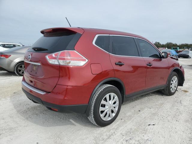 JN8AT2MT5GW001443 - 2016 NISSAN ROGUE S RED photo 3