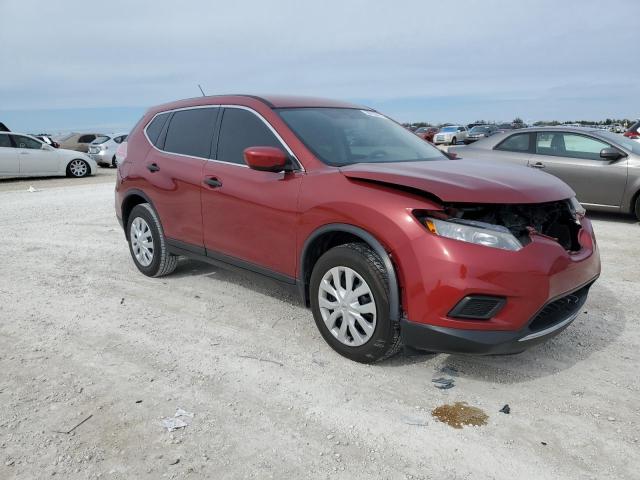 JN8AT2MT5GW001443 - 2016 NISSAN ROGUE S RED photo 4