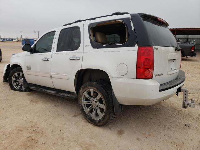 1GKS1CE03DR141828 - 2013 GMC YUKON SLT WHITE photo 2