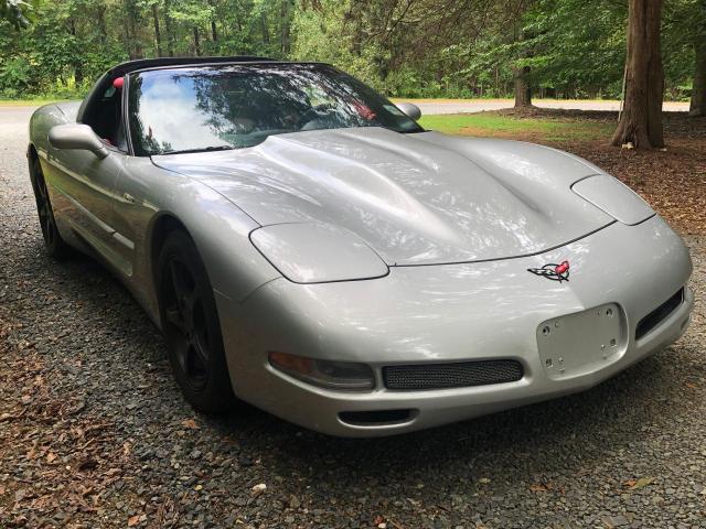 1G1YY22G815117856 - 2001 CHEVROLET CORVETTE SILVER photo 2