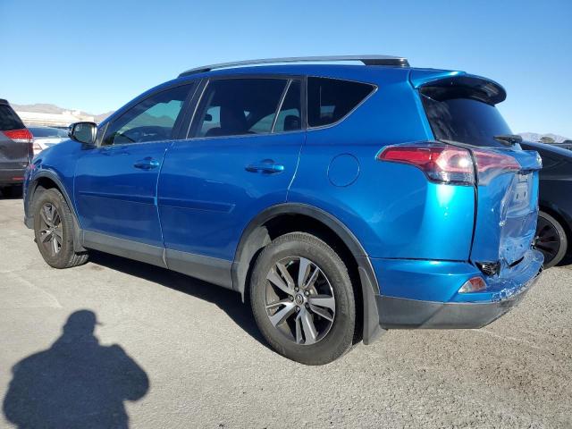 JTMWFREV5GJ099419 - 2016 TOYOTA RAV4 XLE BLUE photo 2