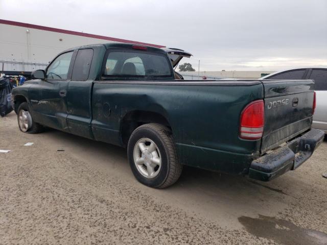 1B7FL22PXYS628350 - 2000 DODGE DAKOTA GREEN photo 2