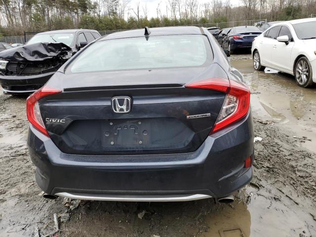 19XFC1F98LE202125 - 2020 HONDA CIVIC TOURING GRAY photo 6