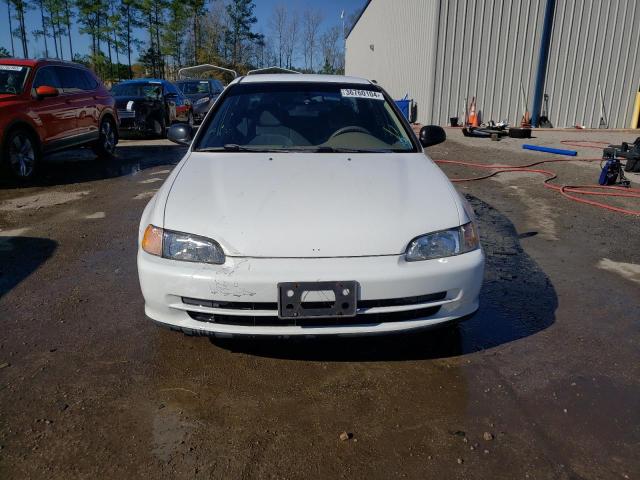 1HGEG8643SL048623 - 1995 HONDA CIVIC DX WHITE photo 5