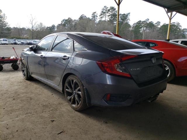 2HGFC2F8XKH584613 - 2019 HONDA CIVIC SPORT 银色 照片 2